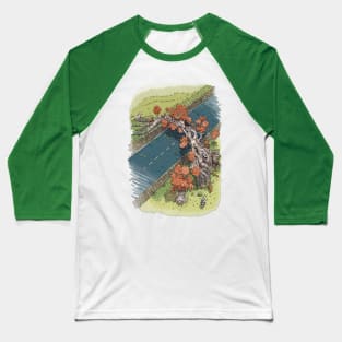 Conecting Nature Baseball T-Shirt